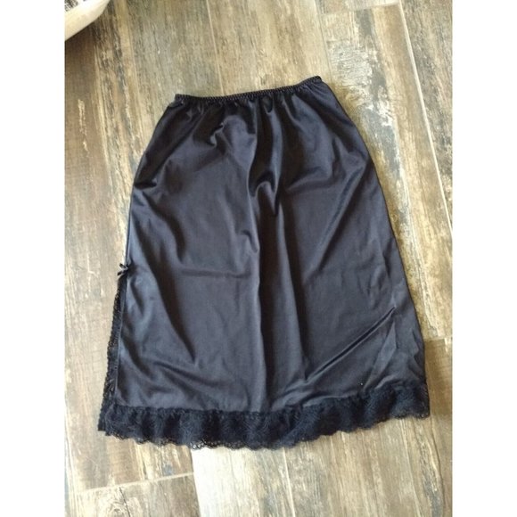 jcpenney Intimates & Sleepwear Vintage Jc Penney Black Half Slip